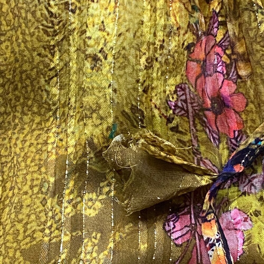 Bhanuni By Jyoti Anthropologie Citron Sleeveless Maxi Dress S slip dress lined t - Picture 15 of 15